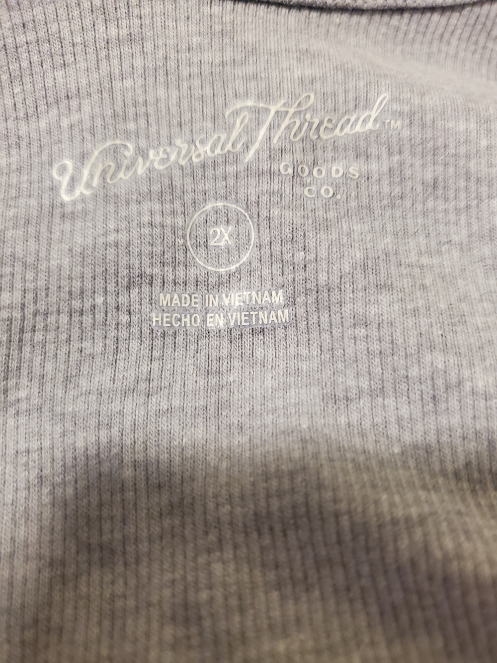 Universal Thread Lilac V-Neck Ribbed Cami - Picture 4 of 5